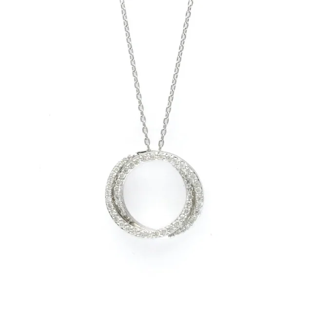Ponte Vecchio 18k Silver Diamond Necklace in gray|silver from Poshmark
