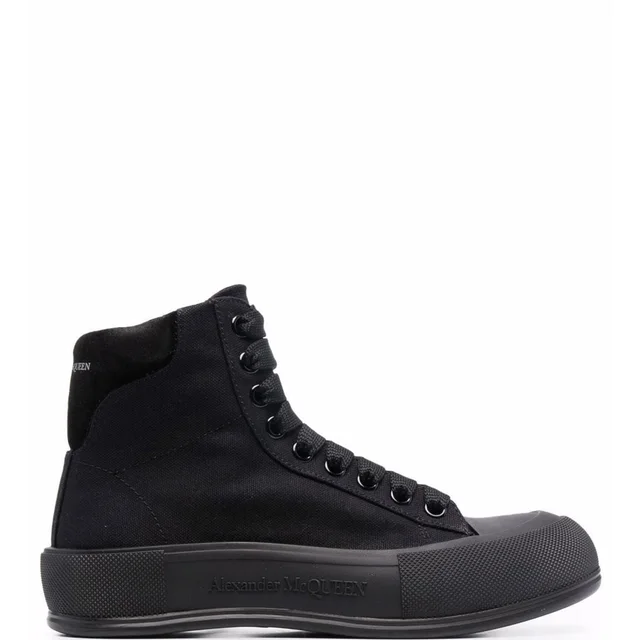 Alexander McQueen Deck Plimsoll High Top, Black from Cultstatus, photo 1 of 1