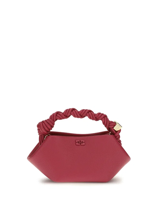 GANNI Bou Top Handle Bag — Red in Red from HEWI