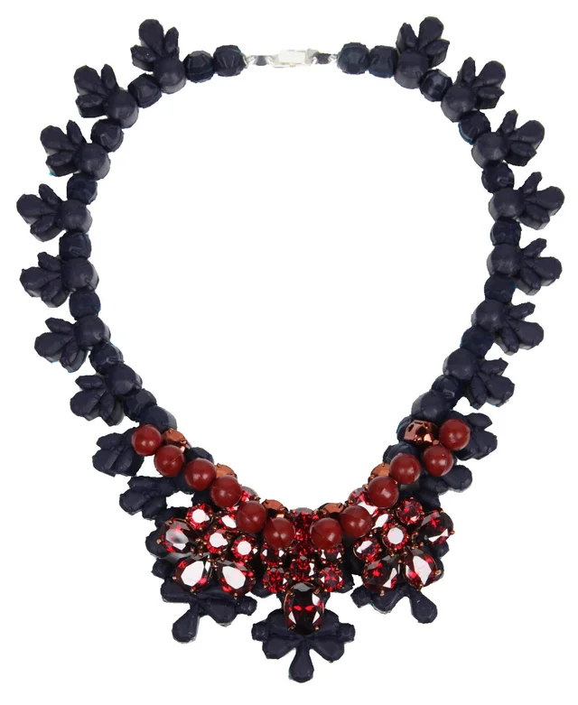 Ek Thongprasert Picadilly Necklace, Blue & Garnet from Cultstatus, photo 1 of 1