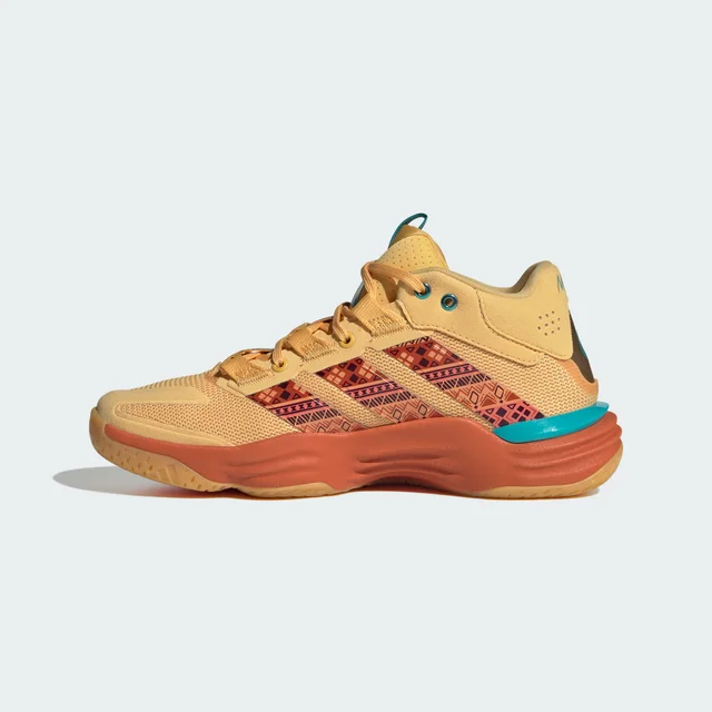 Adidas Disney Princess Court Stabil Indoor Shoes in Orange, photo 8 of 9 from adidas (US)