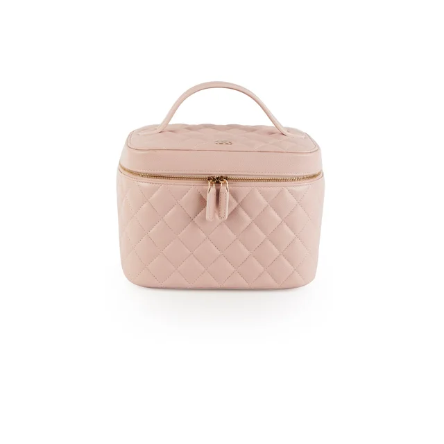Chanel Caviar Vanity - 21C in Pink Caviar leather from The Purse Affair