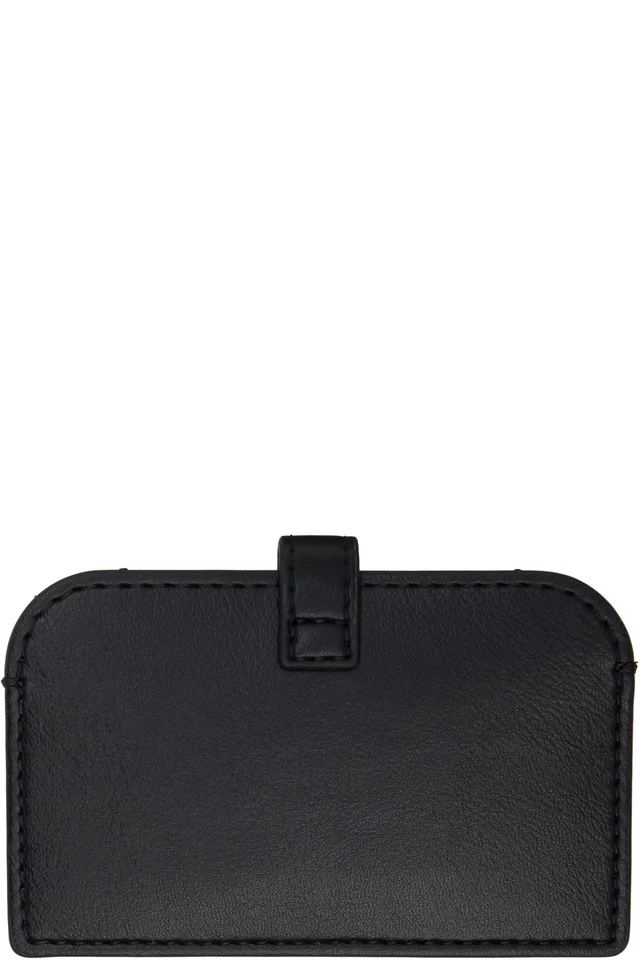 Vivienne Westwood Black Accordion Card Holder, photo 2 of 2 from SSENSE