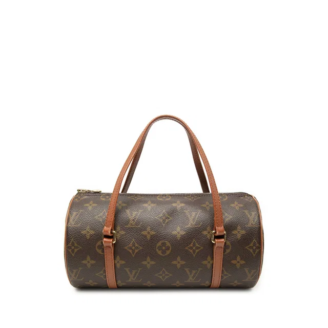 Brown Louis Vuitton Monogram Papillon 26 Handbag in Brown Coated canvas from Designer Revival, photo 1 of 1