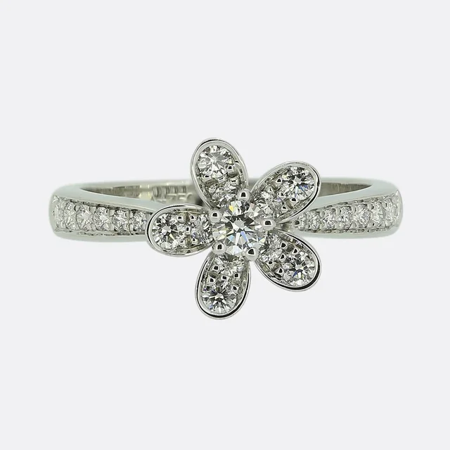 Van Cleef & Arpels Diamond Socrate Ring from The Vintage Jeweller