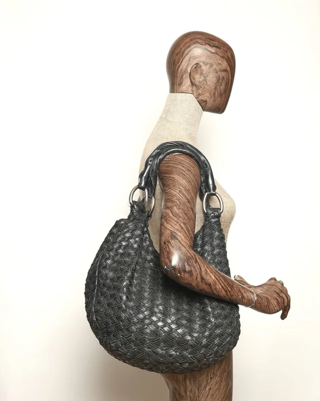 Miu Miu Woven Hobo Bag in Woven leather from A Retro Tale, photo 9 of 9