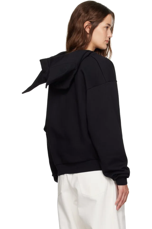 Coperni Black Disney Maleficent Zip Up Hoodie, photo 3 of 5 from SSENSE