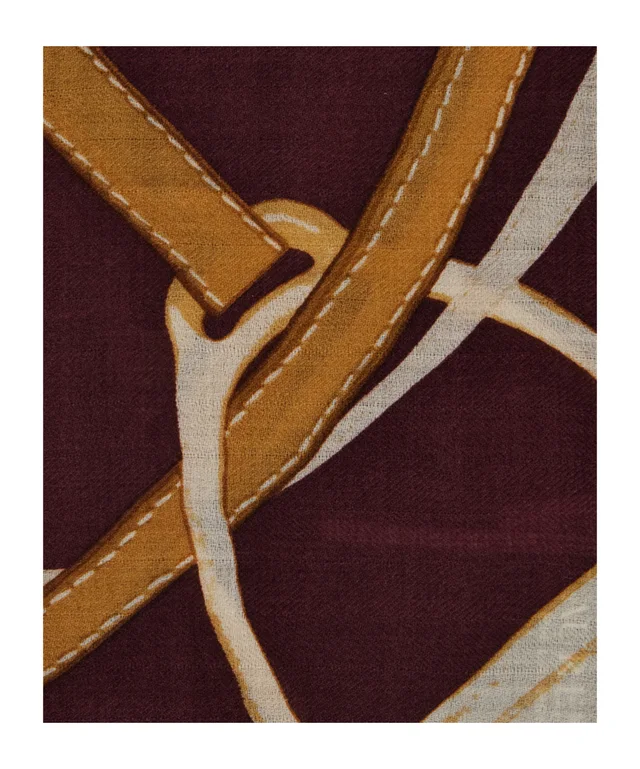 Lauren Ralph Lauren Logo Print Square Scarf, photo 3 of 3 from SENSER