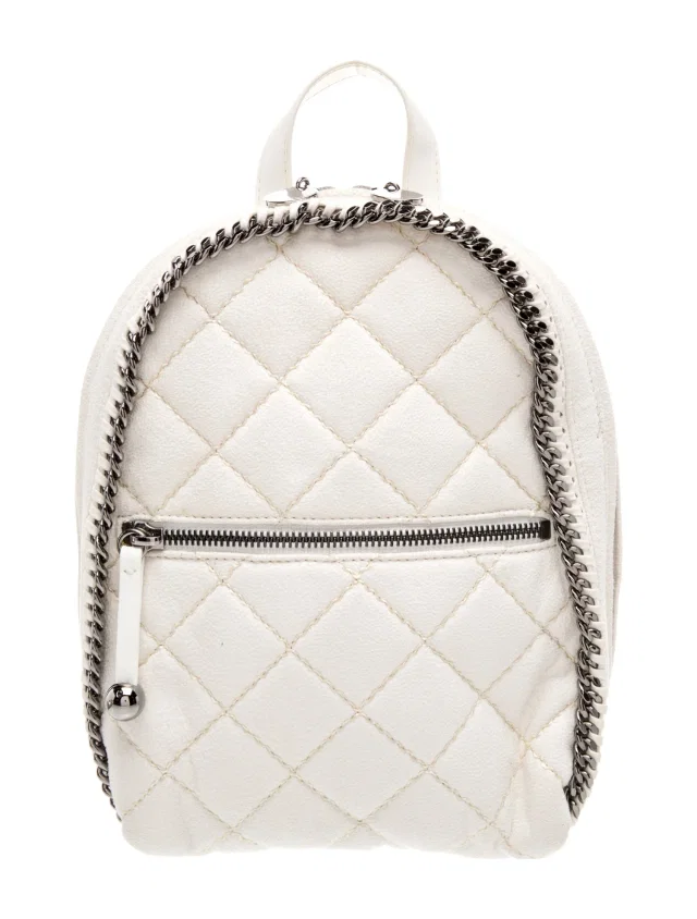 Stella McCartney Vegetarian Suede Backpack in Suede from The RealReal