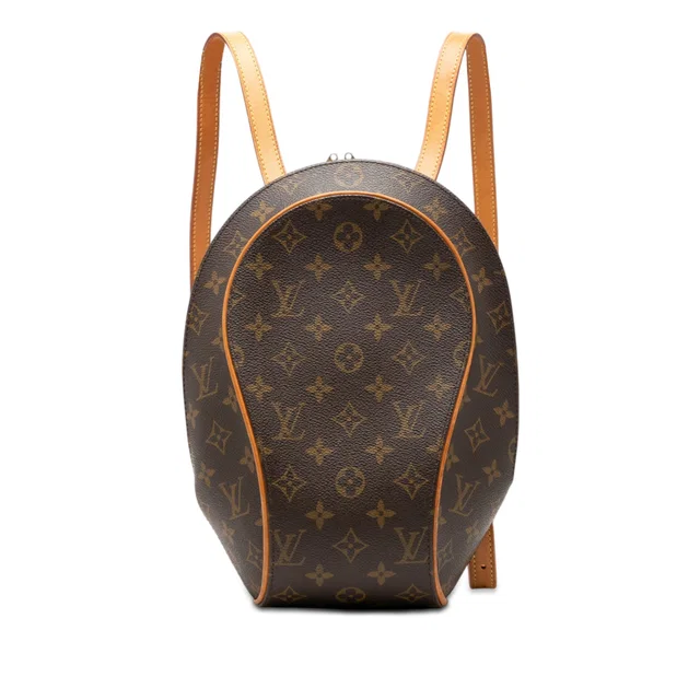 Brown Louis Vuitton Monogram Ellipse Sac a Dos Backpack in Brown Coated canvas from Designer Revival