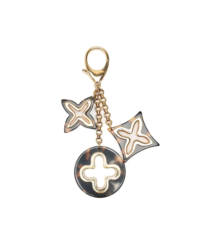 Louis Vuitton Tortoiseshell Bag Charm in Resin from A Retro Tale, photo 2 of 2