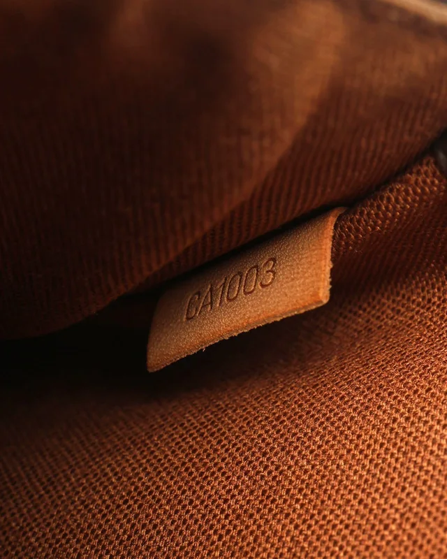 Louis Vuitton Monogram Pochette Ganju Bag in Coated canvas from A Retro Tale, photo 9 of 10