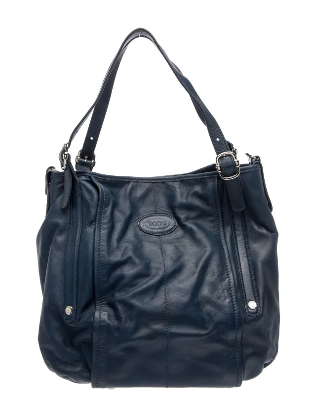 Tod's Hobo in blue Nylon from The RealReal, photo 1 of 1