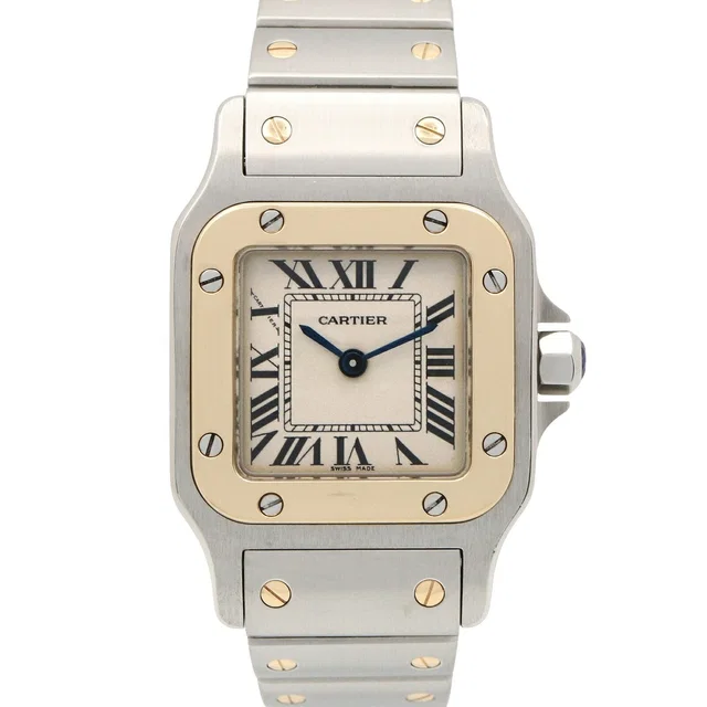 Cartier Santos Galbee Au750 Stainless Steel Watch from LuxUness