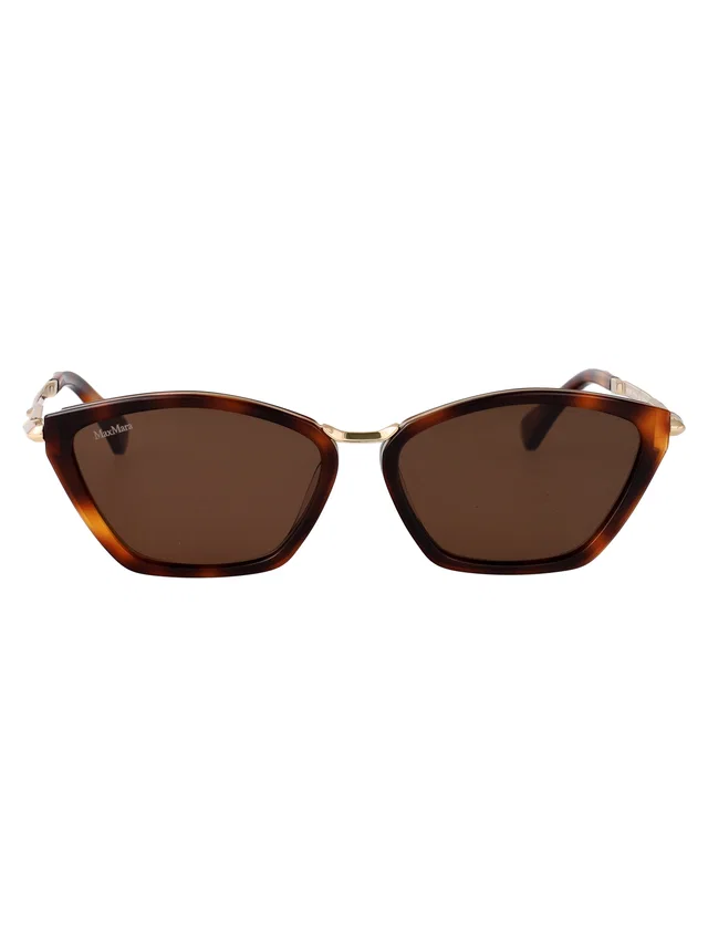 Max Mara Mm0162 Sunglasses — Havana Acetate from HEWI