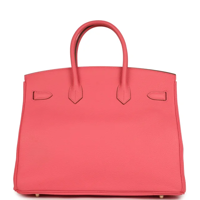 Hermès Birkin 35 Rose Lipstick Togo Gold Hardware in Pink Togo leather from Madison Avenue Couture, photo 4 of 9
