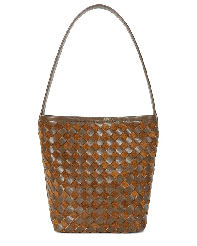 Tiffany & Fred Paris Structured Suede & Leather Tote, image 1 of 1 from Rue La La