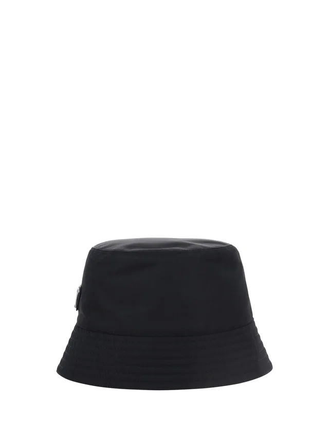 Prada 2hc1372dmi Bucket Hat — Black Polyamide in Black Nylon from HEWI