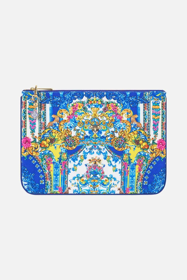 Camilla eBoutique SMALL CANVAS CLUTCH ESPAÑA NIRVANA from CAMILLA, photo 1 of 1