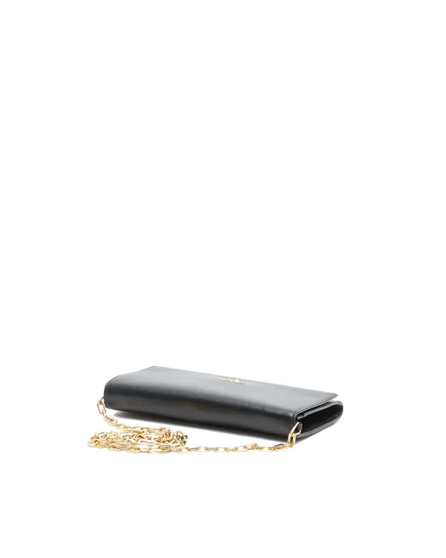 Prada Saffiano Wallet On Chain in Saffiano leather from A Retro Tale, photo 4 of 10