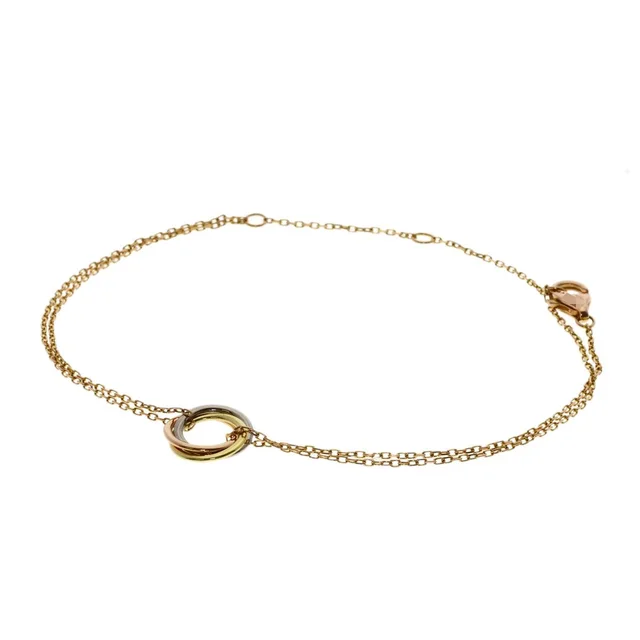 Cartier Trinity Bracelet Pink in Pink from The Reluxe