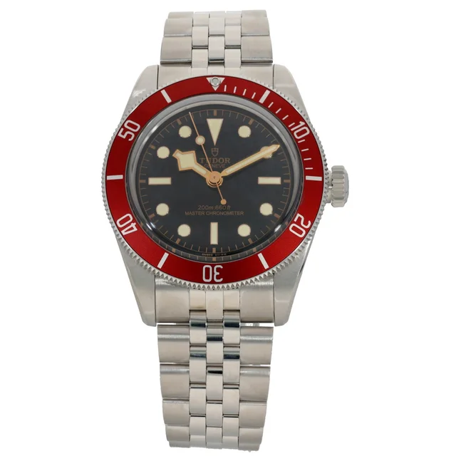 Tudor Bay 7941A1A0RU 41mm Stainless Steel Watch in Black from H&T