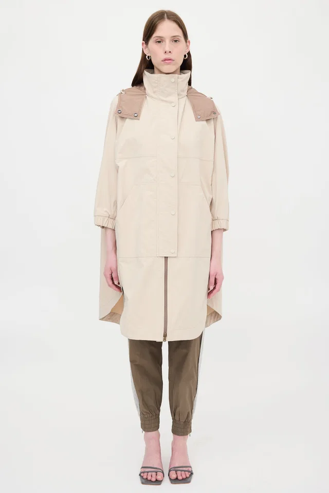 Brunello Cucinelli Hooded Anorak Jacket from VSP Consignment