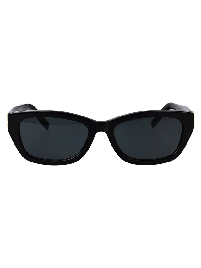Saint Laurent Slm153 Sunglasses — Black Acetate in Black from HEWI