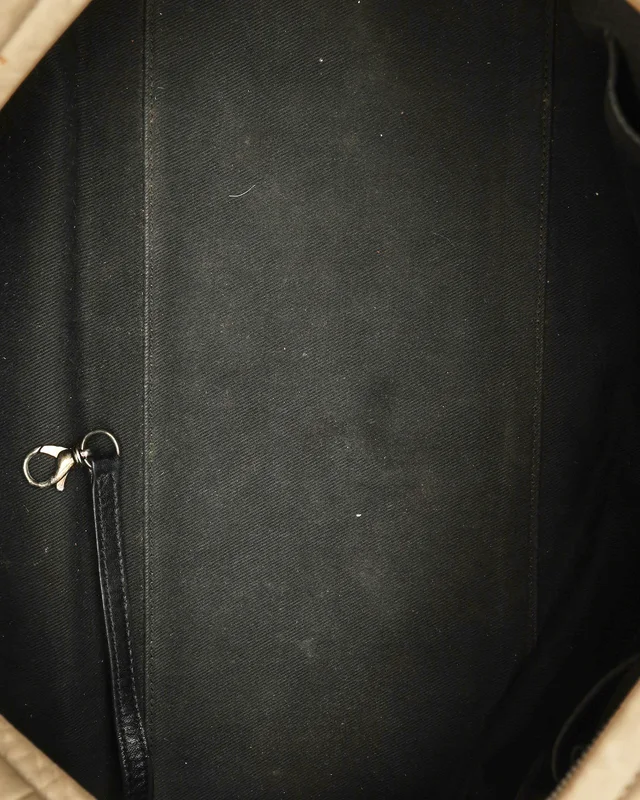 Chanel CC Quilted Aged Coco Rider Bowling Bag in Leather from A Retro Tale, photo 10 of 11