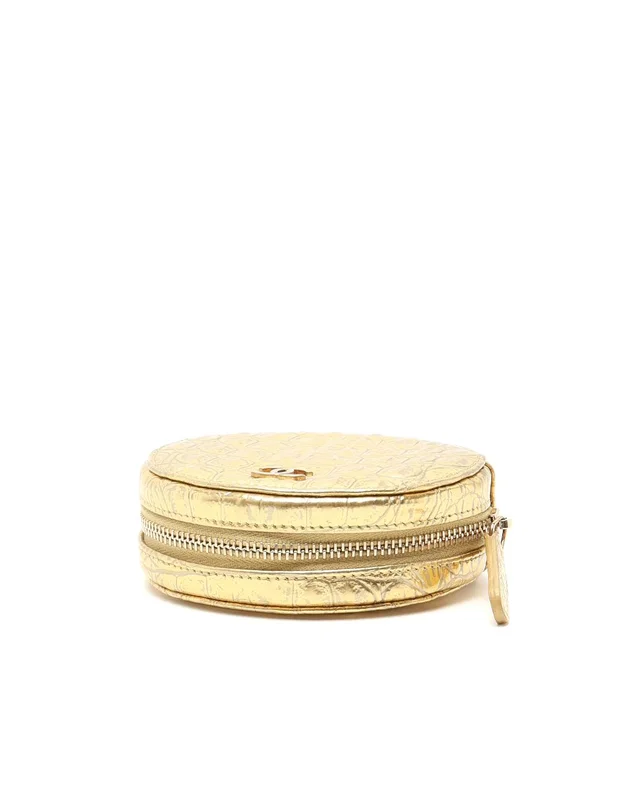 Chanel CC Round Pouch in Crocodile from A Retro Tale, photo 5 of 8