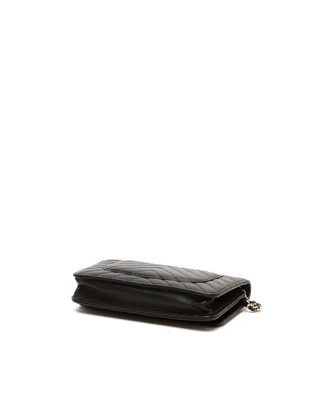 Chanel Chevron Wallet On Chain Bag in Leather from A Retro Tale, photo 5 of 9