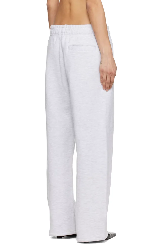 Entire Studios Gray Straight Leg Sweatpants, photo 3 of 4 from SSENSE
