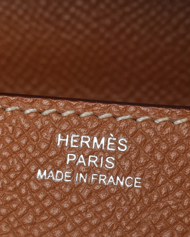 Hermès Epsom Kelly To Go Wallet in Epsom leather from A Retro Tale, photo 11 of 14