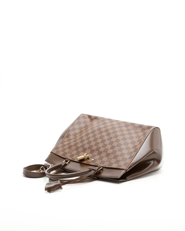 Louis Vuitton Rivoli MM Damier Ebene bag in Brown from A Retro Tale, photo 5 of 9