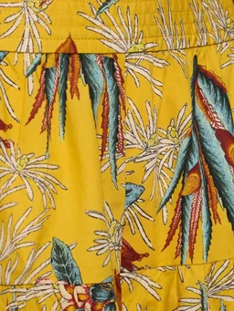 Ulla Johnson High-Waisted Shorts with Front Pleats in 100% Cotton, photo 4 of 5 from LUISAVIAROMA