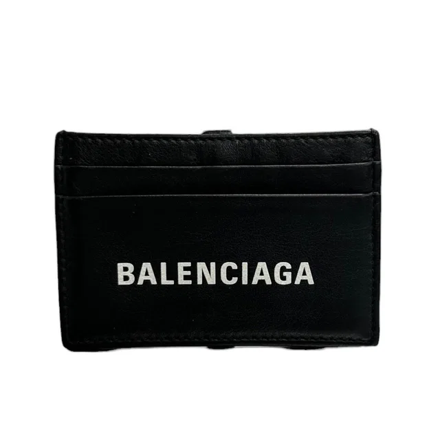 Balenciaga Every Day Leather Card Case in Leather from LuxUness