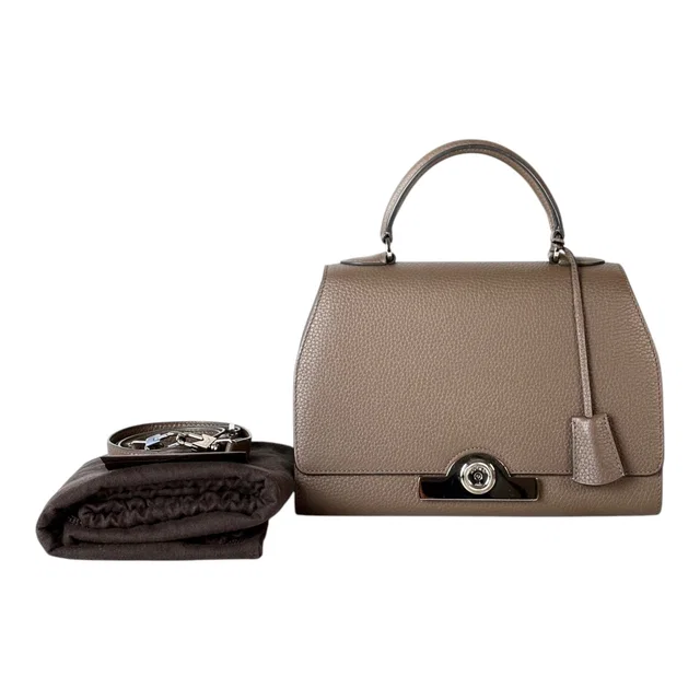 Moynat Rejane Bag Etoupe in Taupe from Luxury Promise
