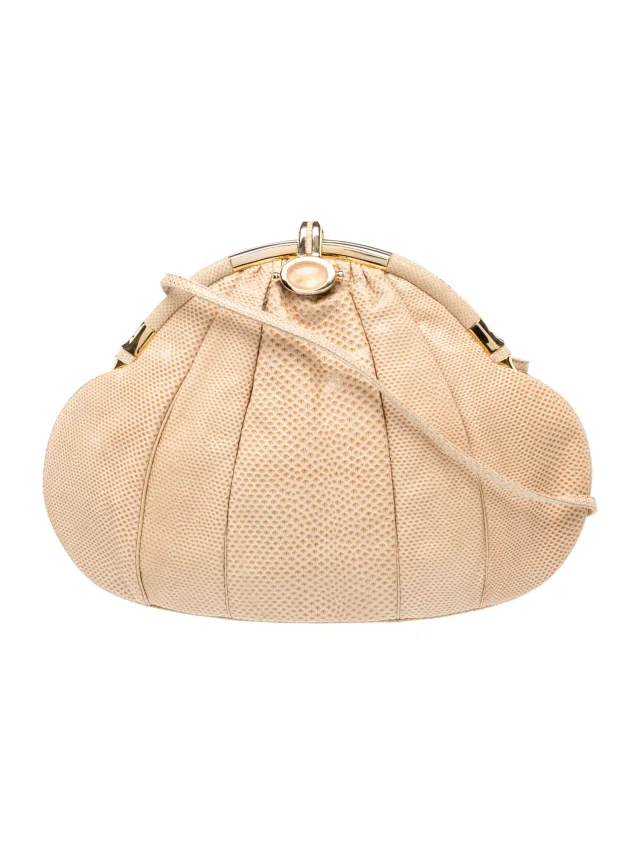 Judith Leiber Alligator Evening Bag in Crocodile from The RealReal
