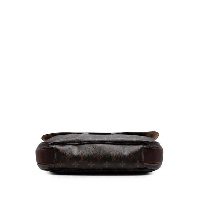 Brown Louis Vuitton Monogram Beaubourg Messenger MM Crossbody Bag in Brown Coated canvas from Designer Revival, photo 2 of 2
