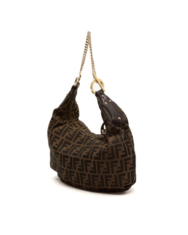 Fendi Zucca Tobacco Bag in Canvas from A Retro Tale, photo 3 of 7