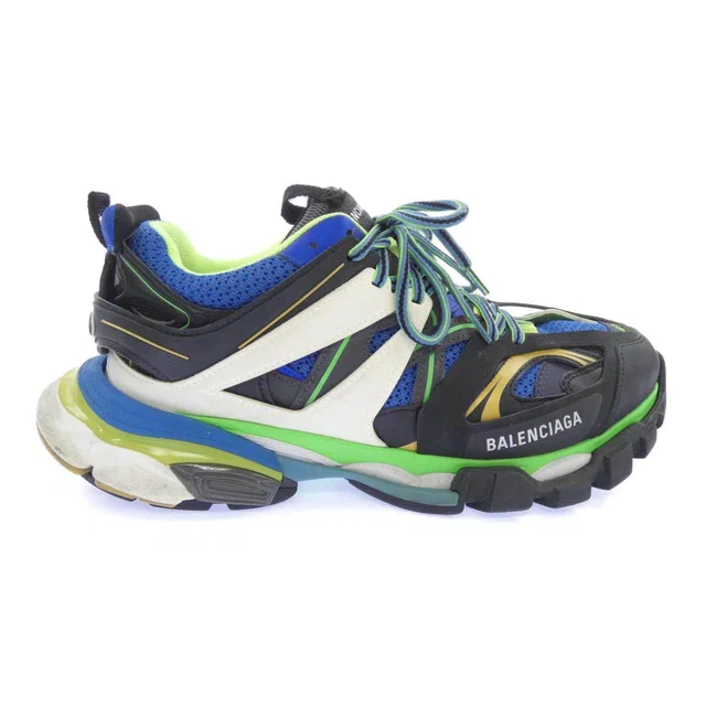 Balenciaga Track Mesh Nylon Sneakers in Nylon from LuxUness