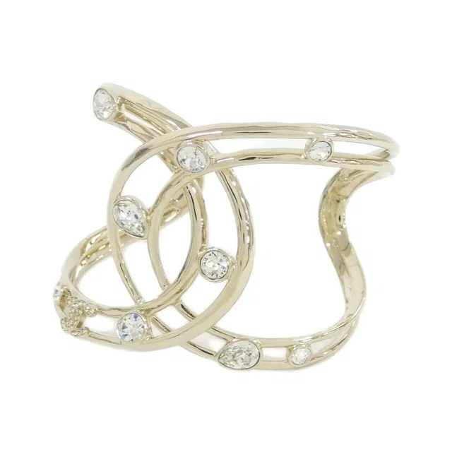 Chanel Bangle Bracelet Gold in Gold from The Reluxe