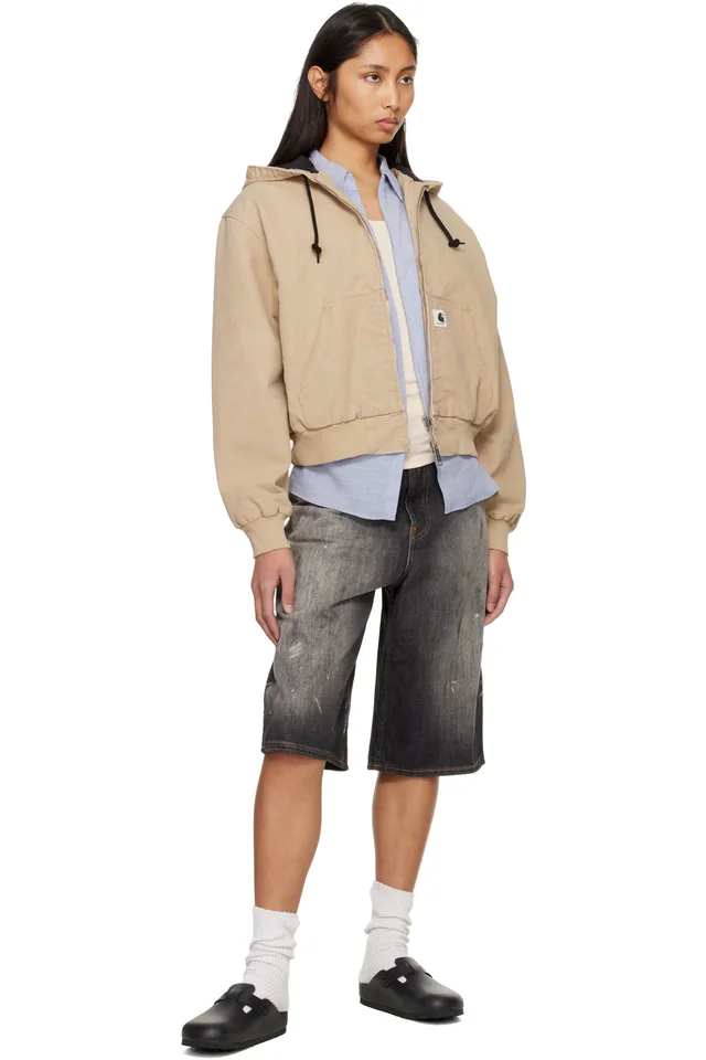 Carhartt Work In Progress Beige OG Active Jacket, photo 4 of 4 from SSENSE