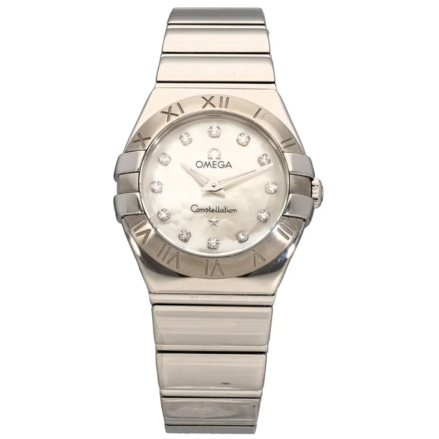 Omega Constellation 123.10.24.60.55.002 24mm Stainless Steel Watch from H&T
