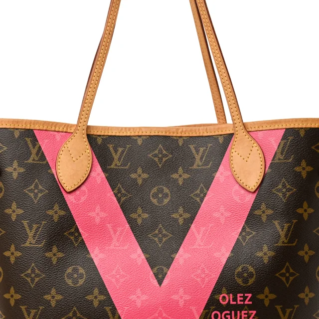 Louis Vuitton Monogram V Neverfull MM Grenade in Canvas from FASHIONPHILE, photo 8 of 10