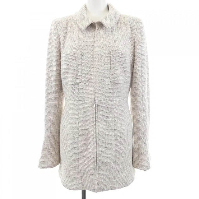 Chanel 02P Vintage Jacket Beige in Beige from The Reluxe