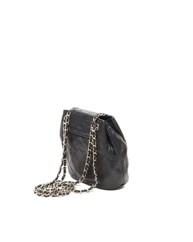 Chanel CC Quilted Tassel Bag in Leather from A Retro Tale, photo 3 of 9