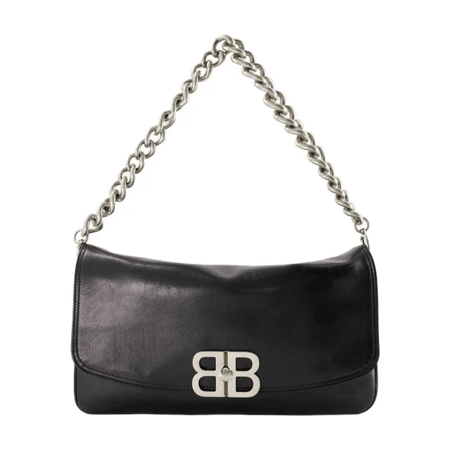 Balenciaga Shoulder Bag — Black Others_leathers in Black Leather from HEWI, photo 2 of 2