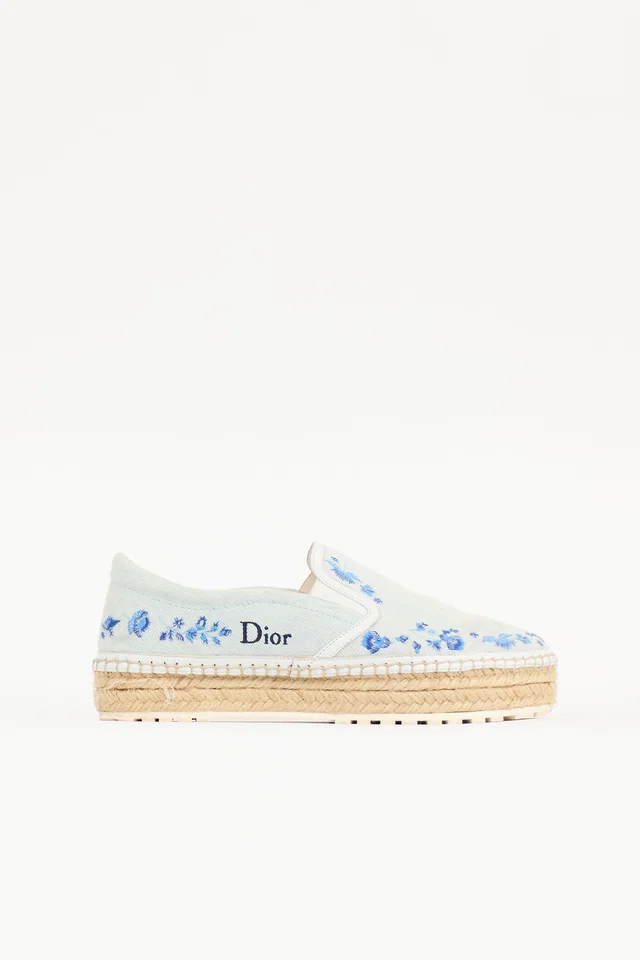 Dior Granville Platform Espadrille Sneaker from VSP Consignment