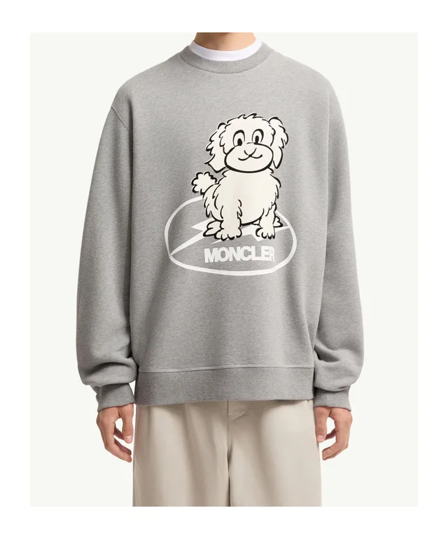Moncler x Fragment Dog Print Cotton Sweatshirt, photo 3 of 7 from SENSER